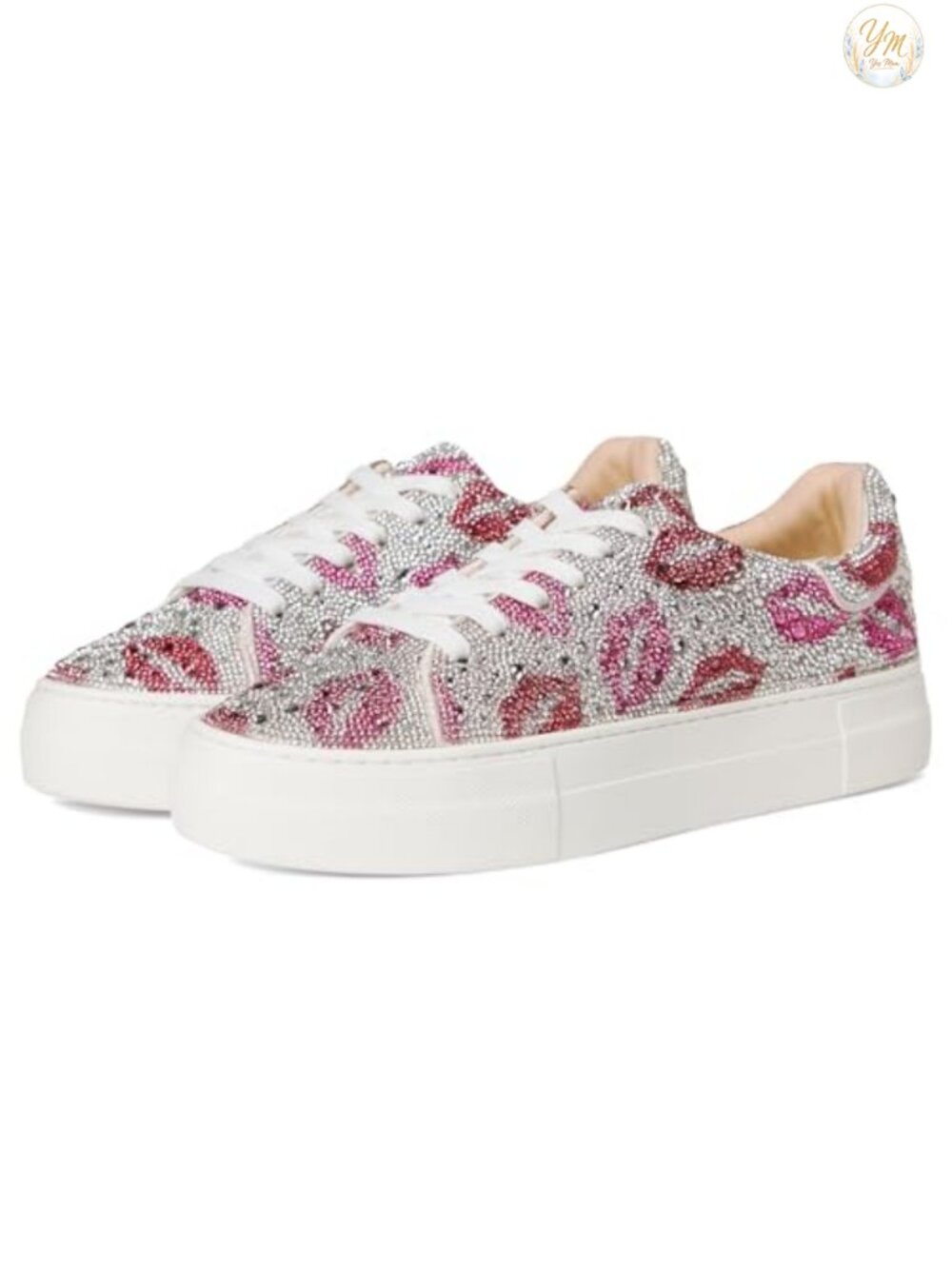 Betsey Johnson Sidny Rhinestone Sneaker